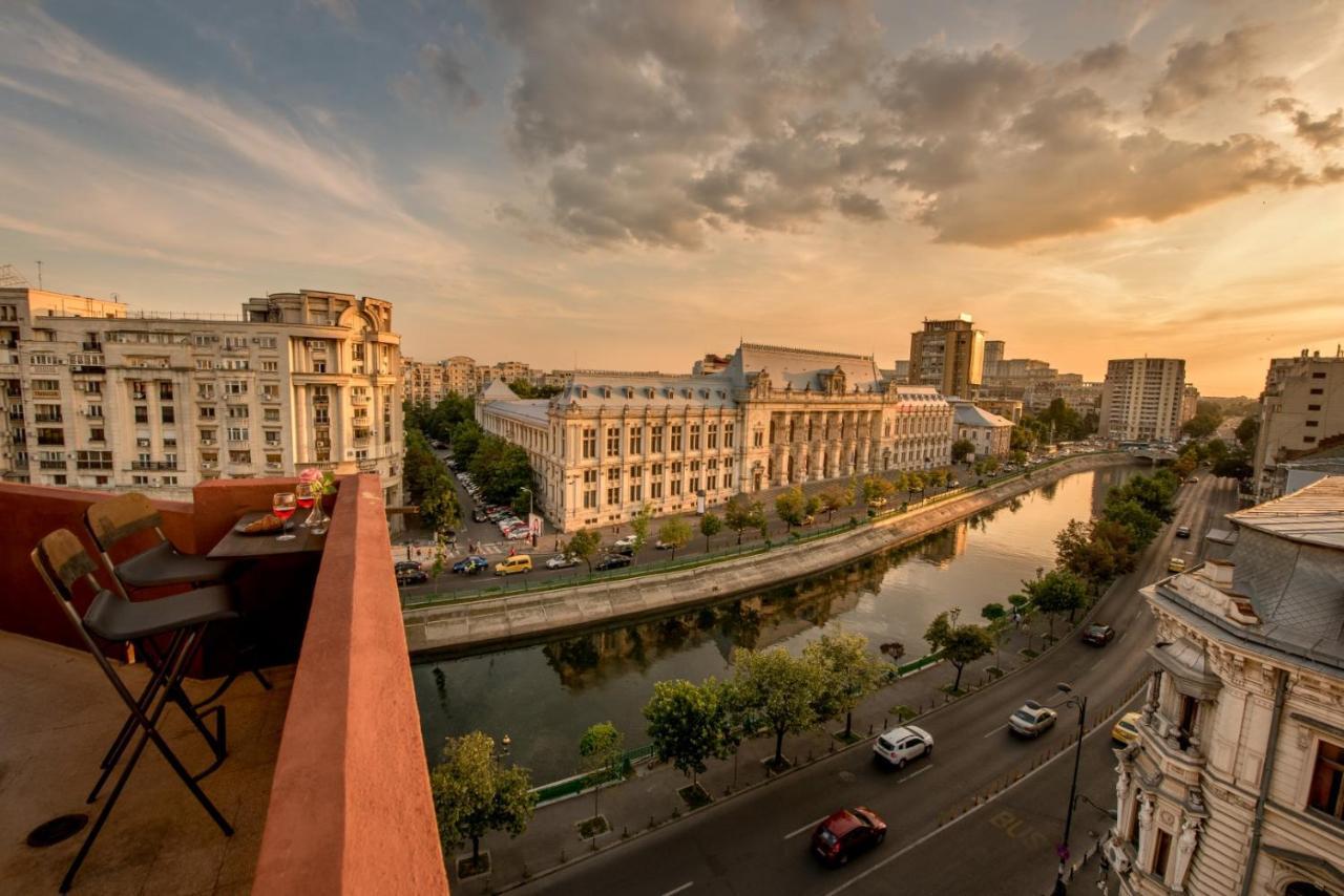 Апартаменты Baroque Splendor: Breathtaking Views & Design Бухарест Экстерьер фото